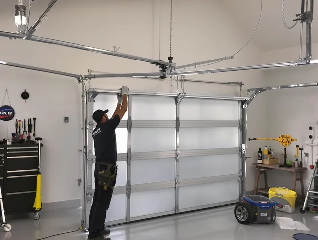 Gainesville Garage Door Repair certified team performing precision garage door installation in Gainesville
