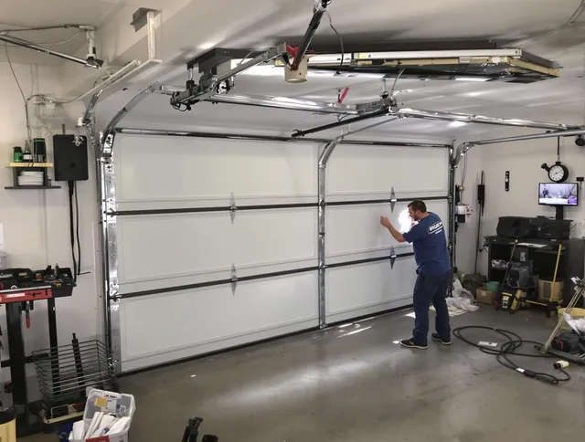 Professional garage door repair service by Gainesville Garage Door Repair in Gainesville