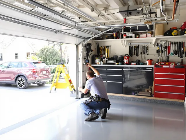 Local garage door repair service by Gainesville Garage Door Repair in Gainesville